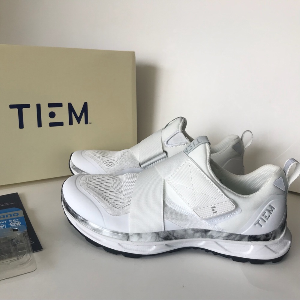 ‼️SOLD‼️Shimano TIEM clip spin shoes cycle 6.5 7